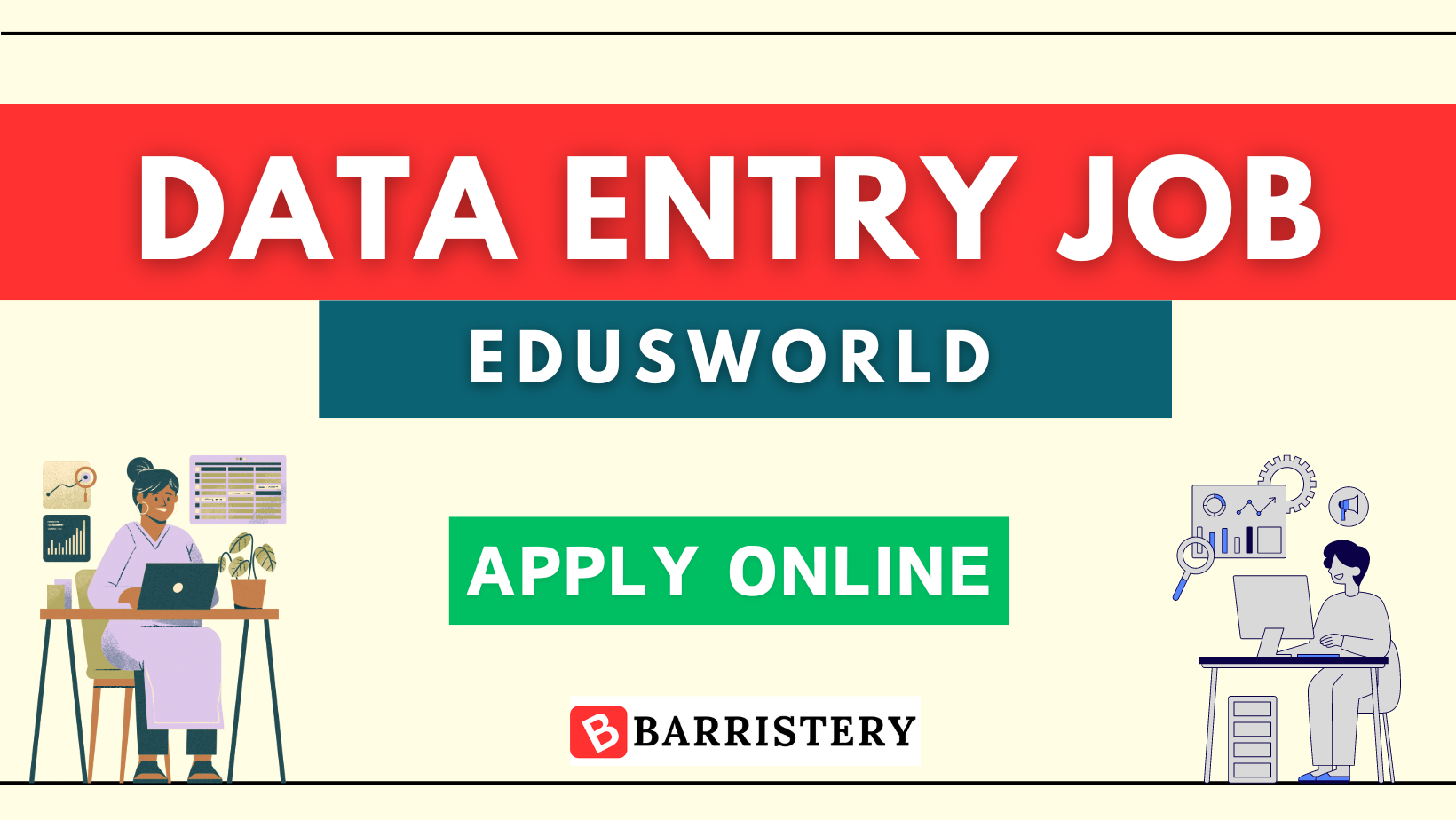 Data Entry Job at Edusworld : Executive Freshers Required - Apply Now