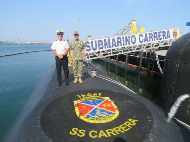 Submarino SS-22 “Carrera” cumplió con éxito su participación en el programa “DESI” de Estados Unidos
