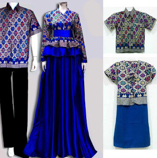 model baju batik couple gamis modern