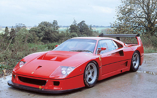 Ferrari F40 LM Review The F40 s light weight of 1100 kg 2425 lb and high 