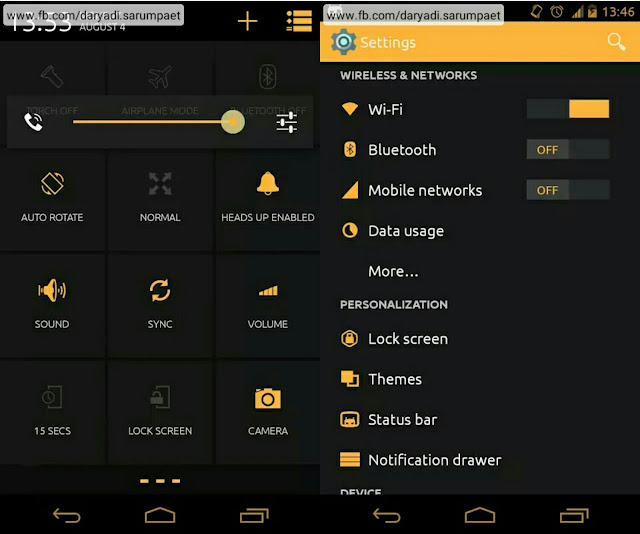 yellow gold overview cm11 theme