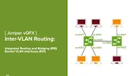 Inter-VLAN Routing: Menggunakan IRB/RVI pada Switch Juniper vQFX