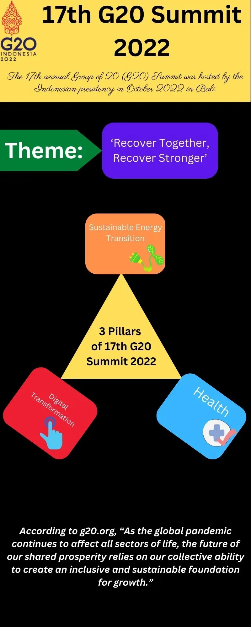 Details about 17th G20 Summit 2022