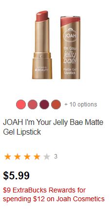 FREE Joah Lipstick & Concealer at CVS 12-15-12-21