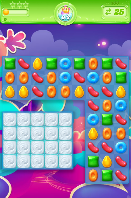 Candy Crush Jelly Saga 166