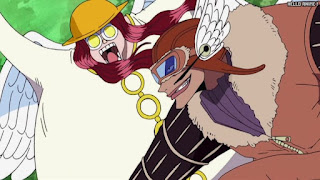 ワンピース アニメ 空島 スカイピア 155話 サトリ シュラ | ONE PIECE Episode 155 Skypiea