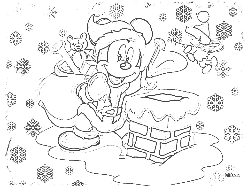 Download Coloring Pages Christmas Disney >> Disney Coloring Pages