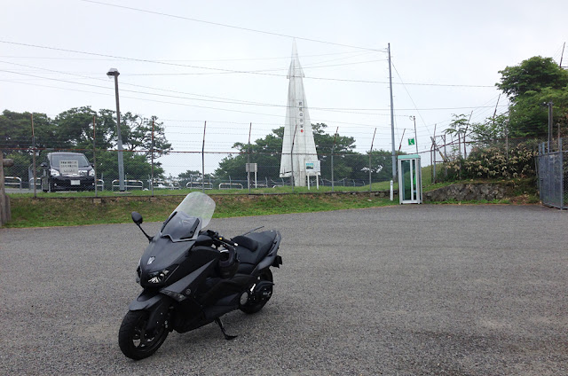 バイクで脊振山分屯基地