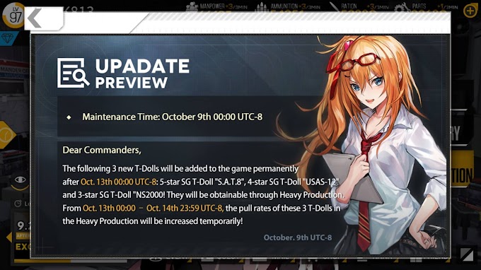 Update Preview: Oct. 13th