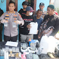 Polisi RW Ungkap Peredaran Produksi Narkoba Jenis Sintetis Di Karawang 