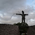 Vândalos danificam estátua do índio de Jaguarari