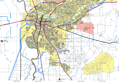 Overview of Sacramento Map