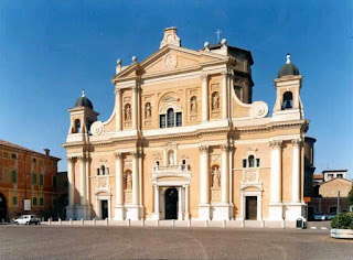 The Cathedral Basilica of Santa Maria Assunta in Carpi, where Manfredo Fandi is buried