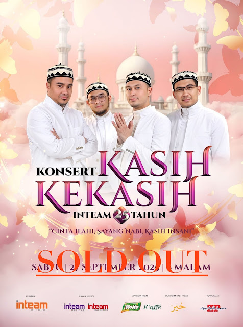 KONSERT KASIH KEKASIH INTEAM 25 TAHUN DI LOKASI BAHARU IDEA LIVE ARENA