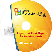 MS Office Shortcut Keys Word Excel Outlook