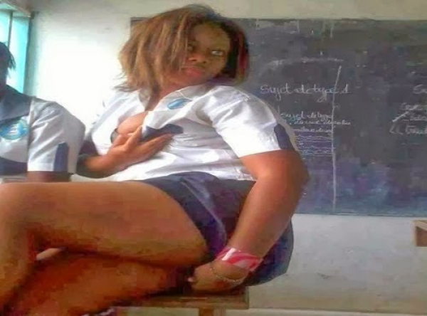 Female Student Recording In decent Video of Herself in the Classroom After School Hour (WATCH VIDEO)