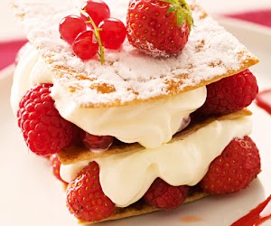 Recette Dessert Rapide Mille-feuille aux fraises