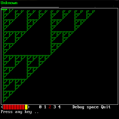 Sierpinski triangle