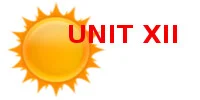 UNIT XII