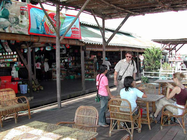 Tonle Sap Lake Tourists