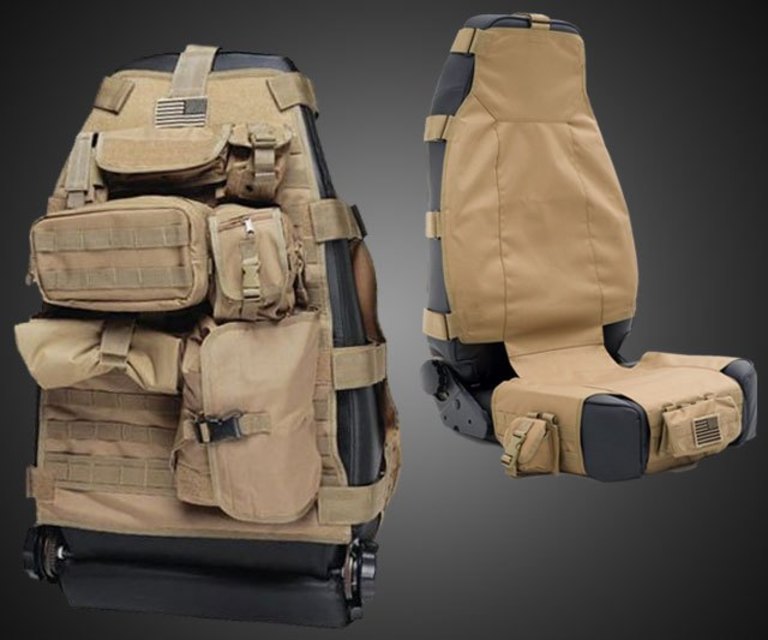 Tactical Car Seat Organizer - Bags and Organizers for Police Fire EMS and Tactical Galls