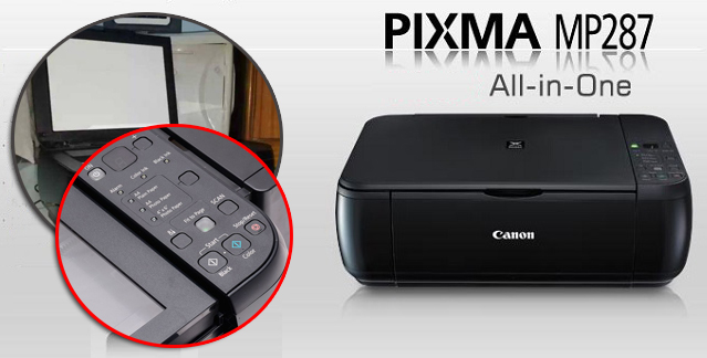 Dua Cara Mudah Memperbaiki Printer Canon MP287 Lampu Alarm Menyala