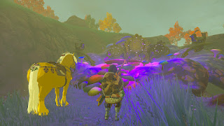 Link and the Golden Horse at Malanya's Spring