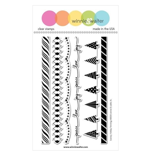 Winnie & Walter, Holiday Trimmings Stamp Set