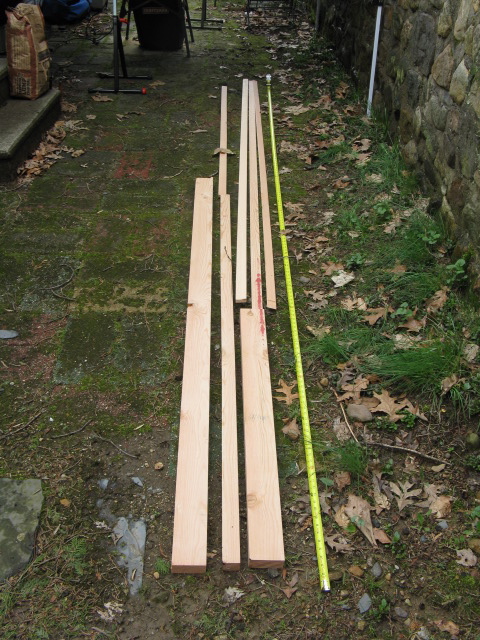 building wood utility shelves