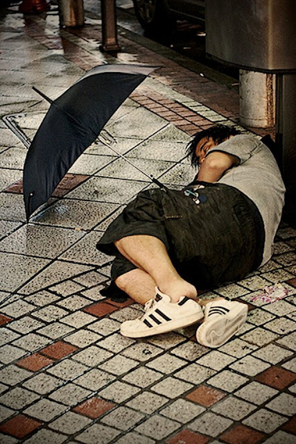 japanese young dude sleeping with his adidas with no fear in his dream