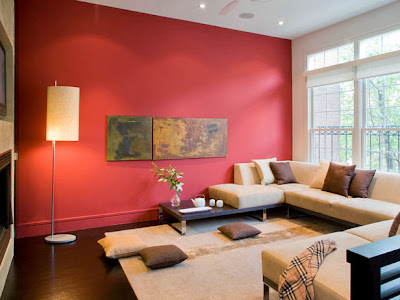 Living rooms In Red