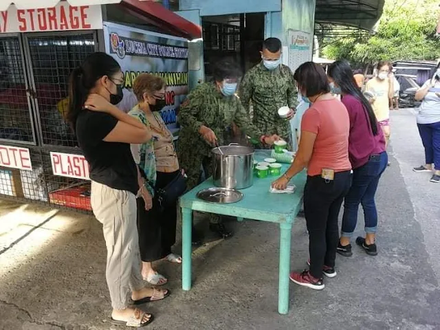 Barangayanihan Program ng Lucena PNP, patuloy na isinasakatuparan