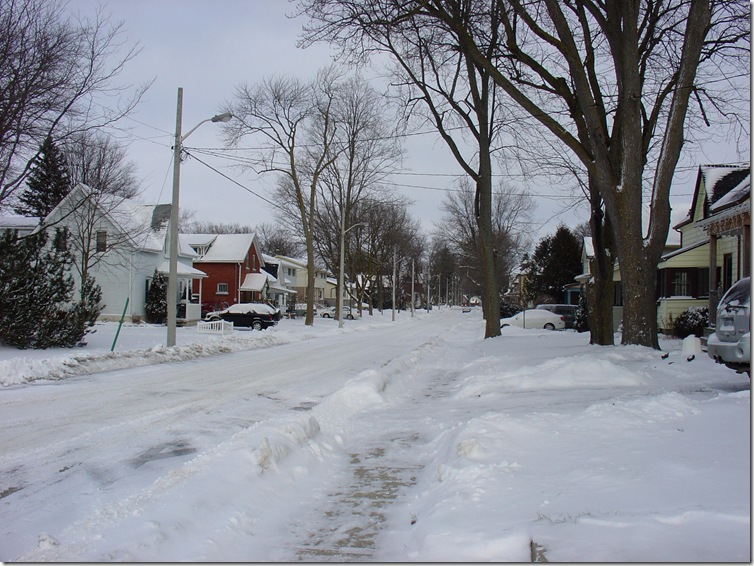 Stratford's First Big Snowfall