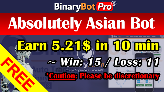 Absolutely Asian Bot | Binary Bot | Free Download