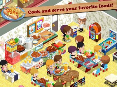 Game Memasak di Anroid Restaurant Story