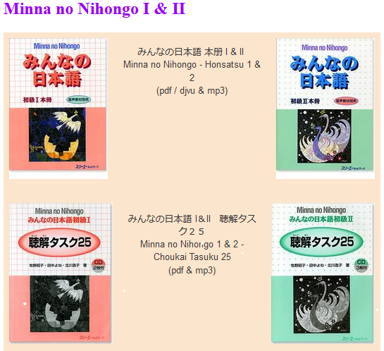 Minna No Nihingo Minna No Nihongo Books And Cd S