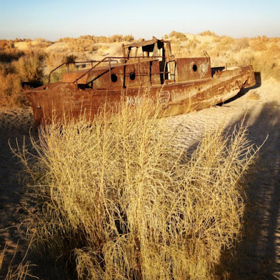 sequía en Aral