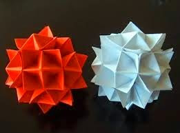 Khéo tay hay làm: Xếp giấy Origami - xếp quả cầu hình bông hoa ...