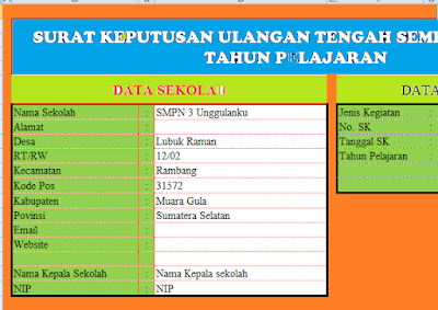 gambar aplikasi pembuat SK sekolah