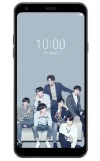 smartphone LG Q7 edisi K-Pop