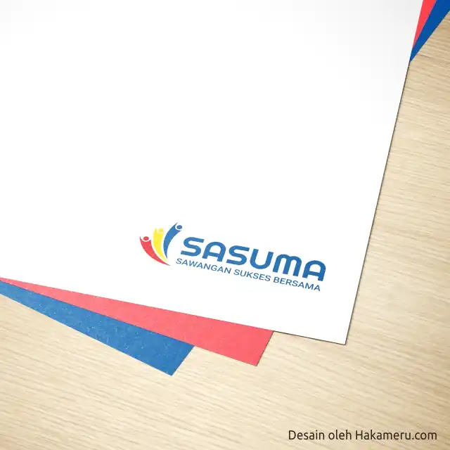 Desain logo UMKM SASUMA SAwangan SUkses BersaMA Depok - Hakameru.com