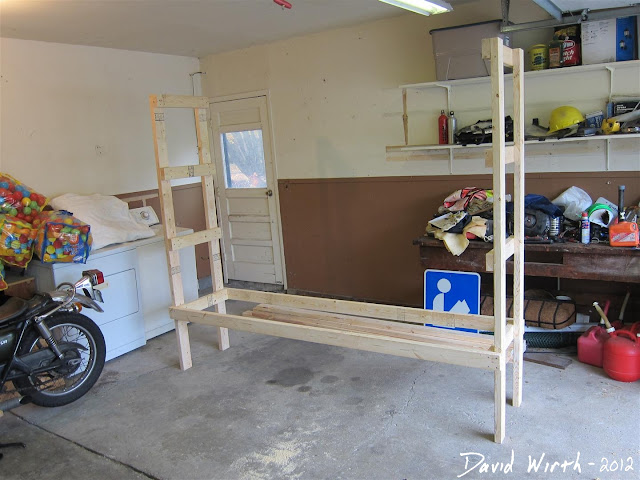 garage shelving plans wood