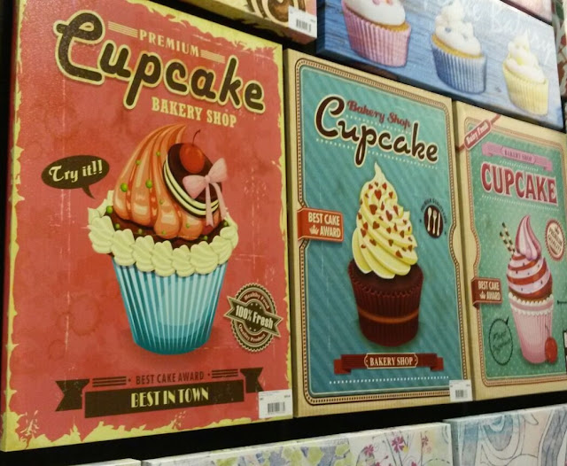 Decoração Criativa - Quadros de Cupcake