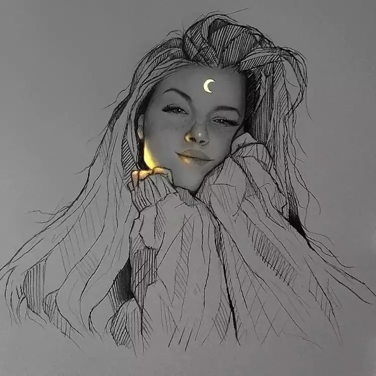 Stunning Pencil Sketches That 'Glow With Life'