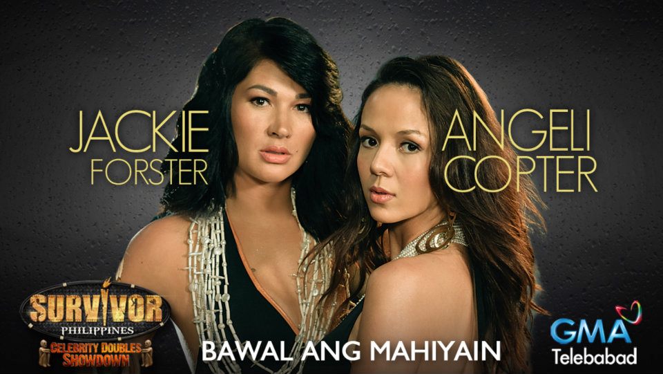 Jackie Foster Angeli Copter, Survivor Philippines Celebrity Doubles Showdown