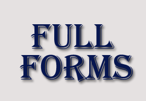 एजुकेशनल फुल फॉर्म | Educational Full Forms List, Full Forms