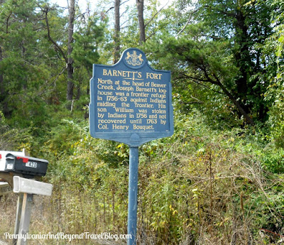 Barnett's Fort Historical Marker in Linglestown Pennsylvania