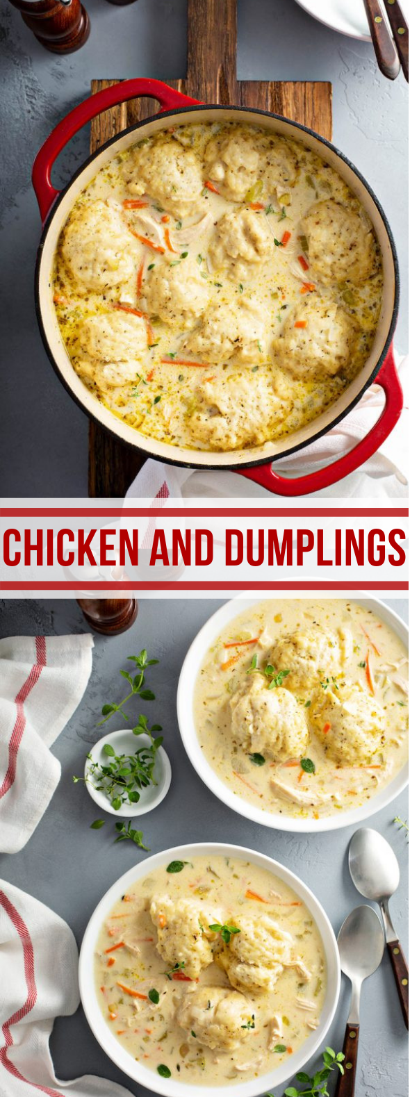 CHICKEN AND DUMPLINGS #familydinner #southernfood