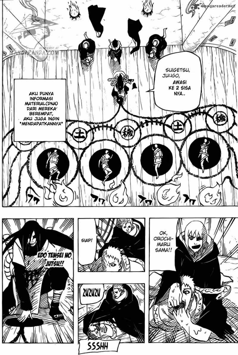 Komik Naruto Chapter 618 Versi Text Gambar  Bahasa 