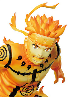 Vibration Stas Figure Uzumaki Naruto III from Naruto, Bandai